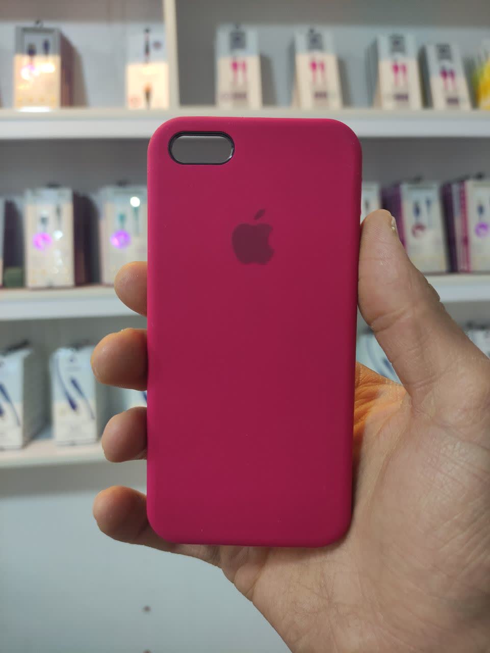 قاب آیفون SE سیلیکونی