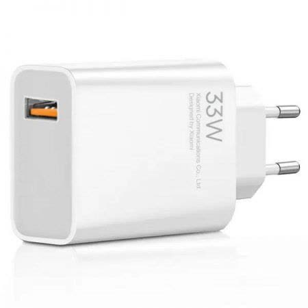 شارژر شیائومی ۳۳ وات اصلی توربو شارژ همراه کابل اصلی