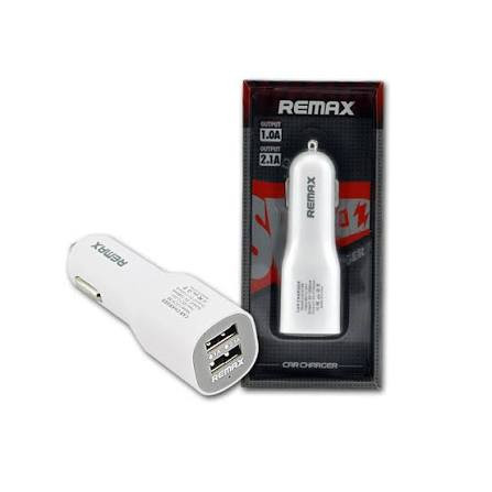 شارژر فندکی ریمکس مدل REMAX با ۲ پورت USB